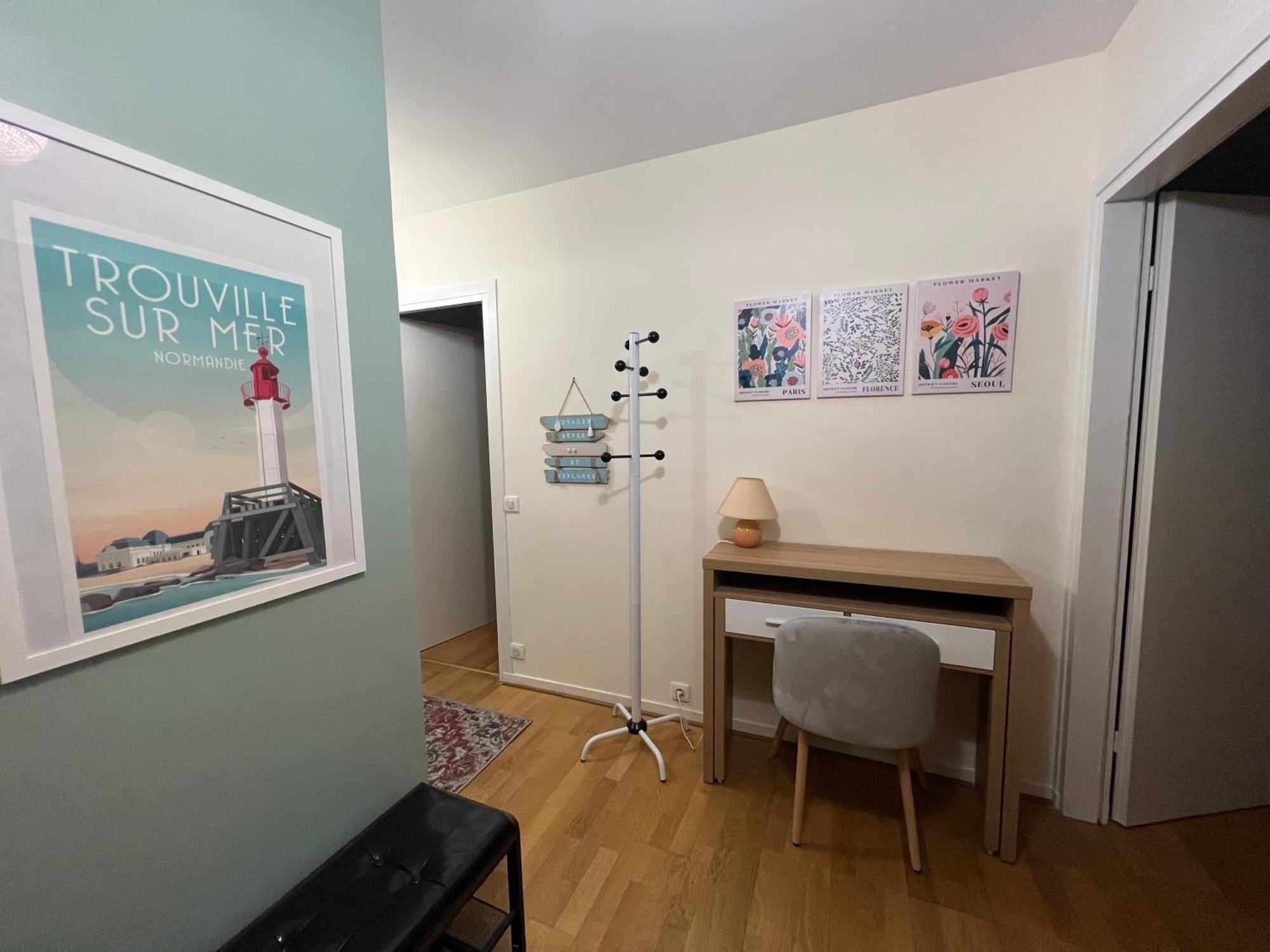 La Vigie Spacieux, Lumineux, Piscine 多维尔 外观 照片